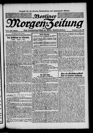 Berliner Morgen-Zeitung vom 09.03.1912