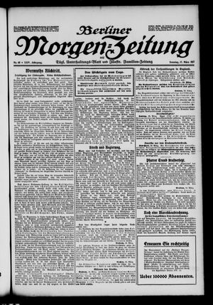 Berliner Morgenzeitung vom 17.03.1912
