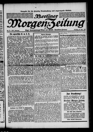 Berliner Morgenzeitung vom 26.03.1912