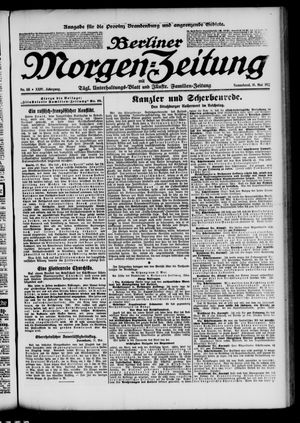 Berliner Morgen-Zeitung vom 18.05.1912