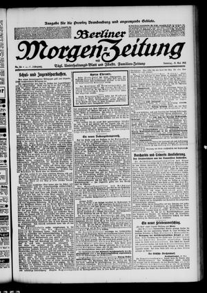 Berliner Morgen-Zeitung vom 19.05.1912