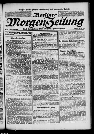 Berliner Morgen-Zeitung on May 26, 1912