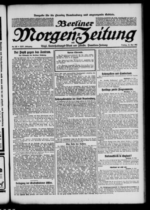 Berliner Morgen-Zeitung vom 31.05.1912