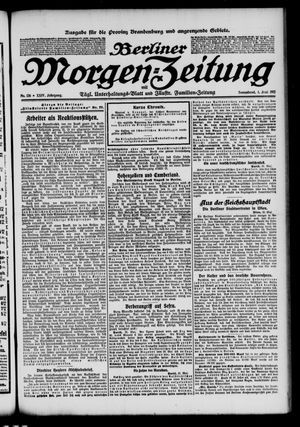 Berliner Morgen-Zeitung vom 01.06.1912