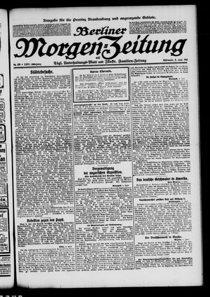 Berliner Morgen-Zeitung vom 05.06.1912