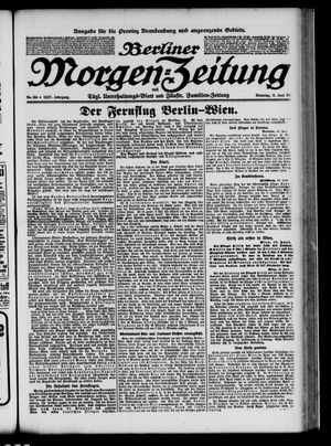Berliner Morgen-Zeitung vom 11.06.1912