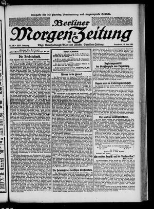 Berliner Morgen-Zeitung vom 15.06.1912