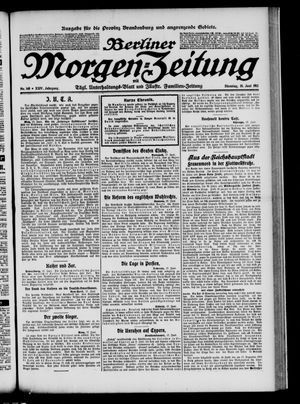 Berliner Morgen-Zeitung vom 18.06.1912