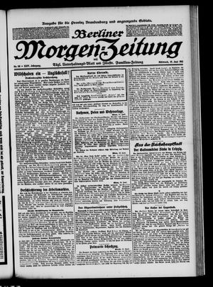 Berliner Morgen-Zeitung vom 19.06.1912