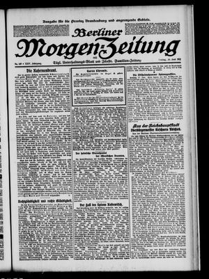 Berliner Morgen-Zeitung vom 28.06.1912