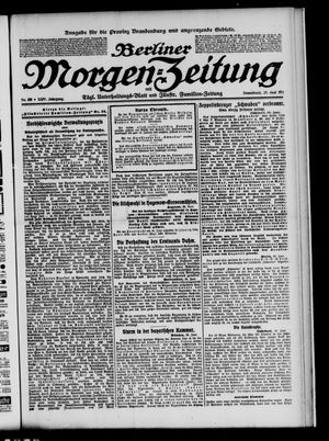 Berliner Morgen-Zeitung vom 29.06.1912