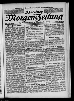 Berliner Morgen-Zeitung vom 30.06.1912