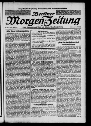 Berliner Morgen-Zeitung vom 10.07.1912