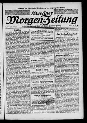Berliner Morgen-Zeitung vom 19.07.1912