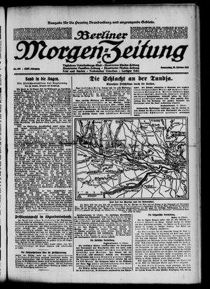 Berliner Morgen-Zeitung vom 24.10.1912