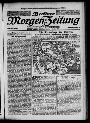 Berliner Morgen-Zeitung vom 02.11.1912