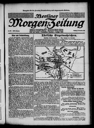 Berliner Morgen-Zeitung vom 03.11.1912