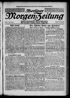 Berliner Morgen-Zeitung vom 05.11.1912