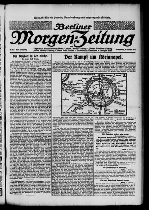 Berliner Morgen-Zeitung vom 06.02.1913