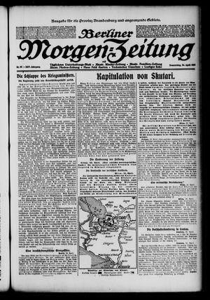 Berliner Morgen-Zeitung vom 24.04.1913