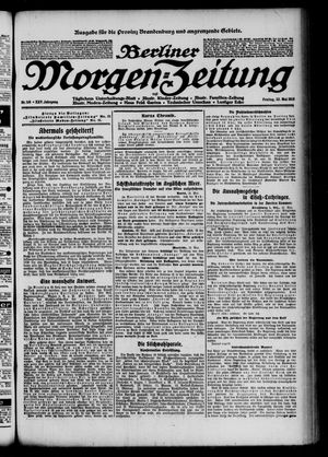 Berliner Morgen-Zeitung vom 23.05.1913