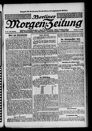 Berliner Morgen-Zeitung vom 03.06.1913