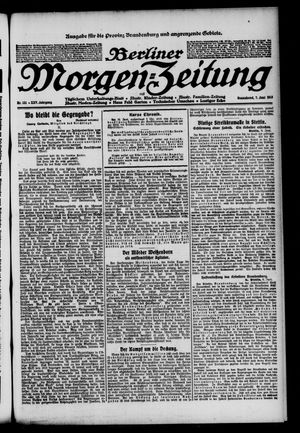 Berliner Morgen-Zeitung vom 07.06.1913