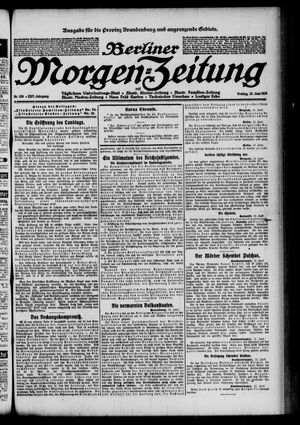 Berliner Morgen-Zeitung vom 13.06.1913