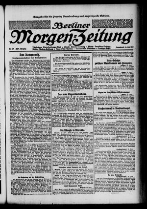 Berliner Morgen-Zeitung vom 14.06.1913