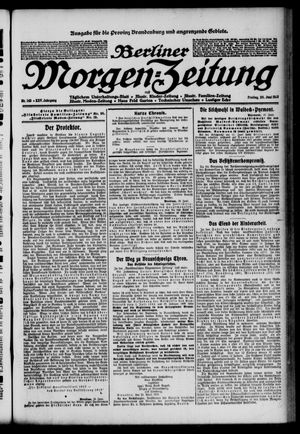Berliner Morgen-Zeitung vom 20.06.1913
