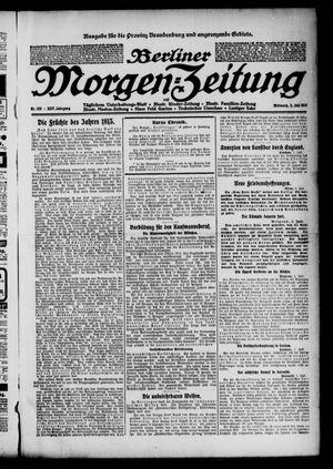 Berliner Morgen-Zeitung vom 02.07.1913