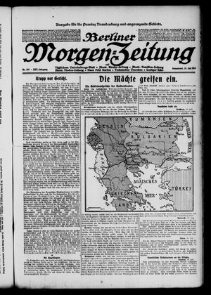 Berliner Morgen-Zeitung vom 19.07.1913