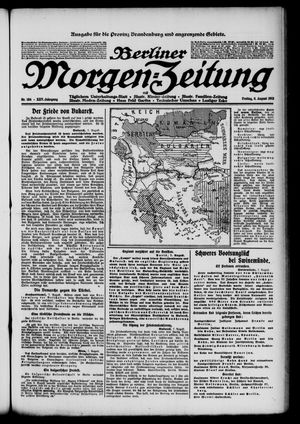 Berliner Morgen-Zeitung vom 08.08.1913