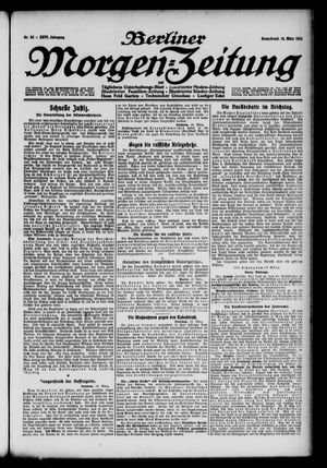 Berliner Morgen-Zeitung vom 14.03.1914