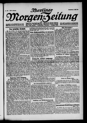 Berliner Morgen-Zeitung on May 9, 1914
