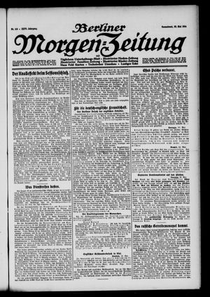 Berliner Morgen-Zeitung vom 23.05.1914