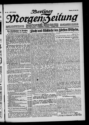 Berliner Morgen-Zeitung vom 26.05.1914