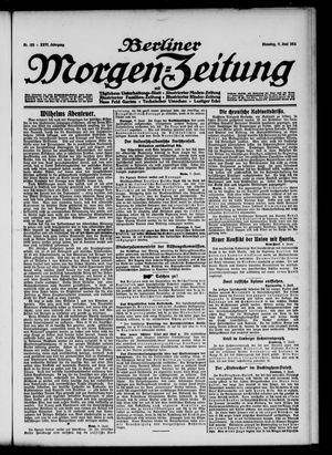 Berliner Morgen-Zeitung vom 09.06.1914
