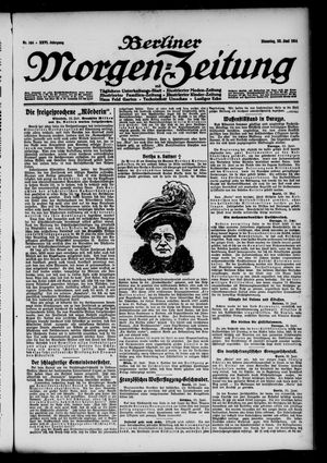 Berliner Morgen-Zeitung vom 23.06.1914