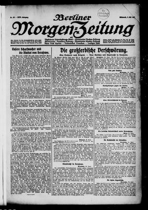 Berliner Morgen-Zeitung vom 01.07.1914
