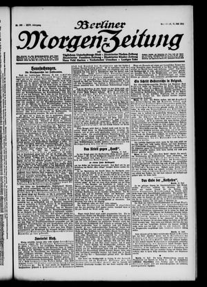 Berliner Morgen-Zeitung vom 11.07.1914