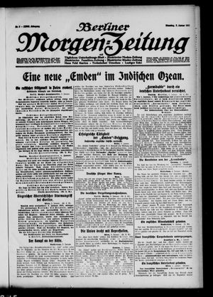 Berliner Morgenzeitung on Jan 5, 1915