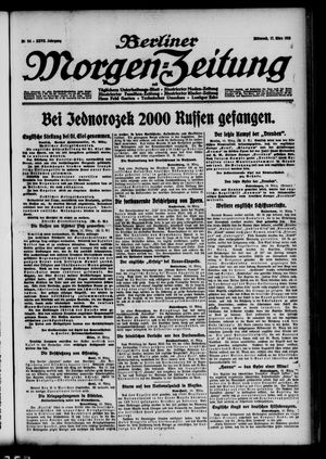 Berliner Morgenzeitung vom 17.03.1915