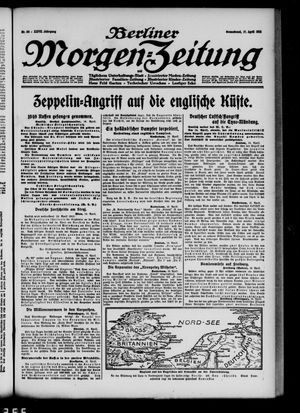 Berliner Morgen-Zeitung vom 17.04.1915