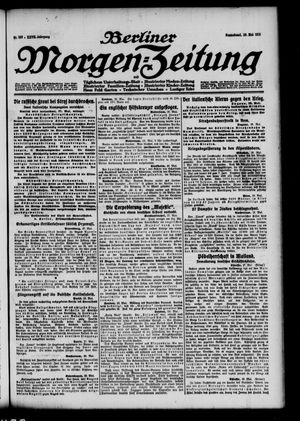 Berliner Morgen-Zeitung vom 29.05.1915