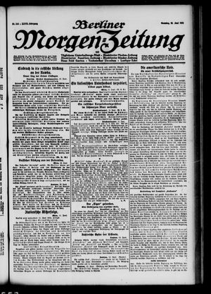 Berliner Morgen-Zeitung vom 13.06.1915