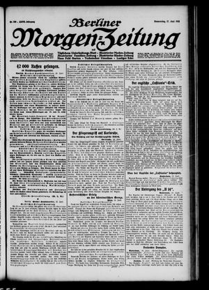Berliner Morgen-Zeitung vom 17.06.1915