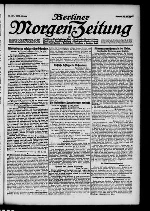 Berliner Morgen-Zeitung vom 20.07.1915