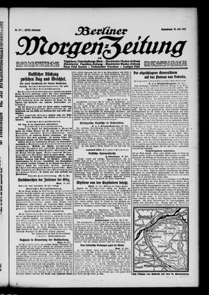 Berliner Morgen-Zeitung vom 31.07.1915