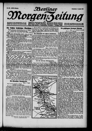 Berliner Morgen-Zeitung vom 07.08.1915